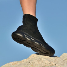 Ghete damă de tip ciorap Galia black