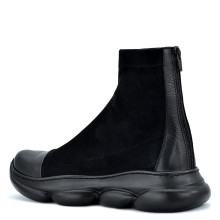 Ghete damă de tip ciorap Galia black