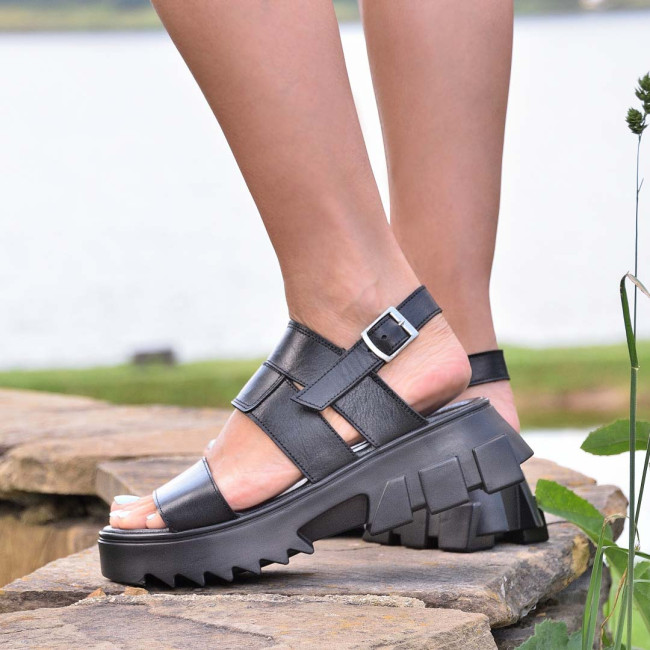 Sandale damă Greta black