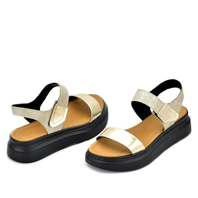 Sandale damă Mila gold
