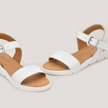  Sandale damă joase Bogi white