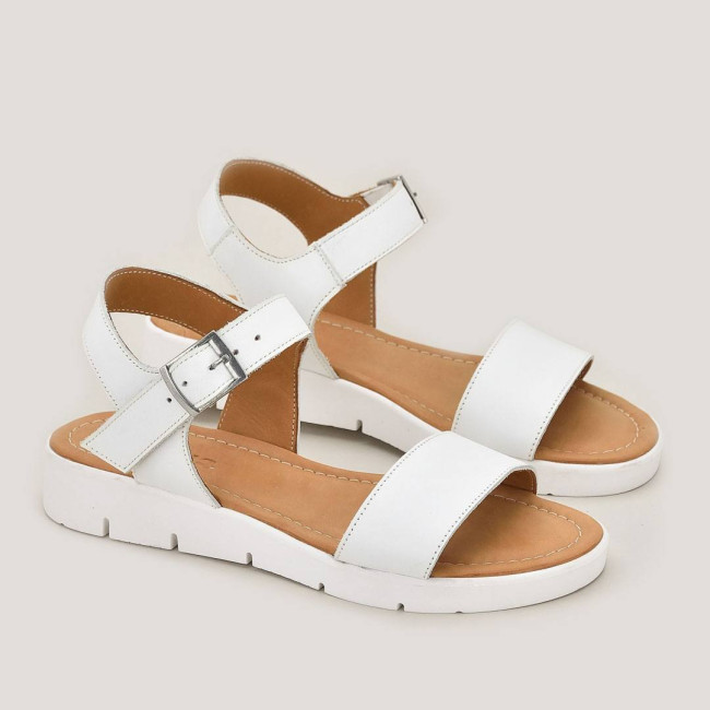  Sandale damă joase Bogi white