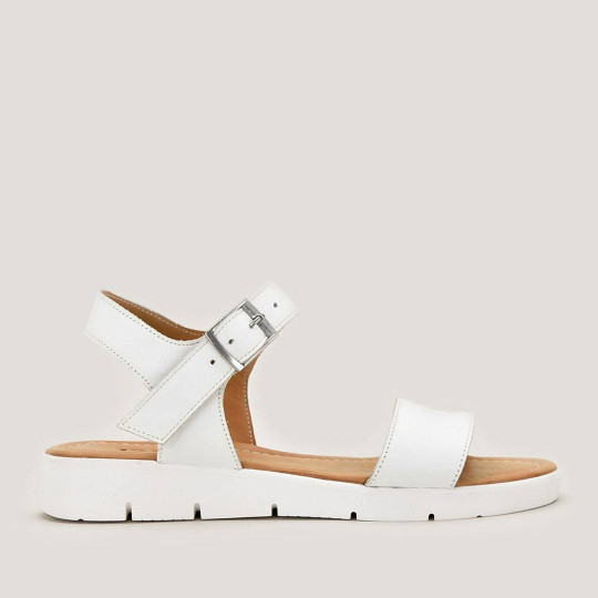  Sandale damă joase Bogi white